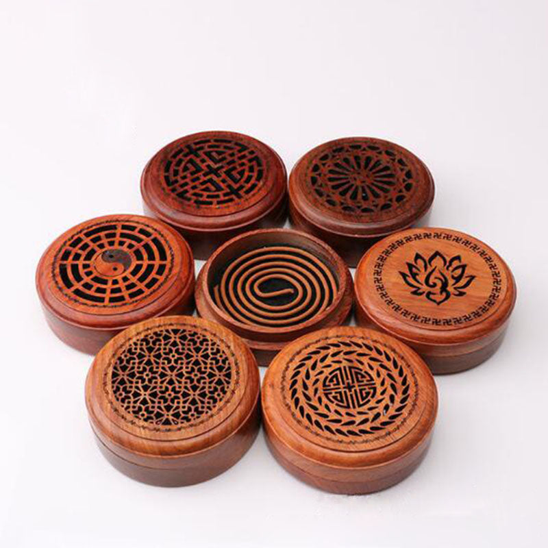 Aromatherapy stove lying incense box