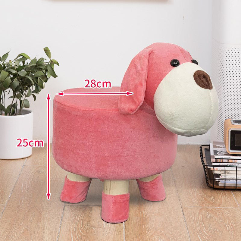 Household Children's Stool Deer Solid Wood Small Bench