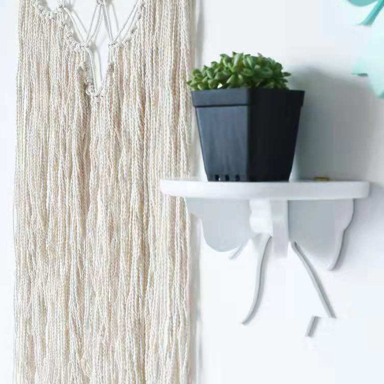 Bow Half Round Wall Shelf