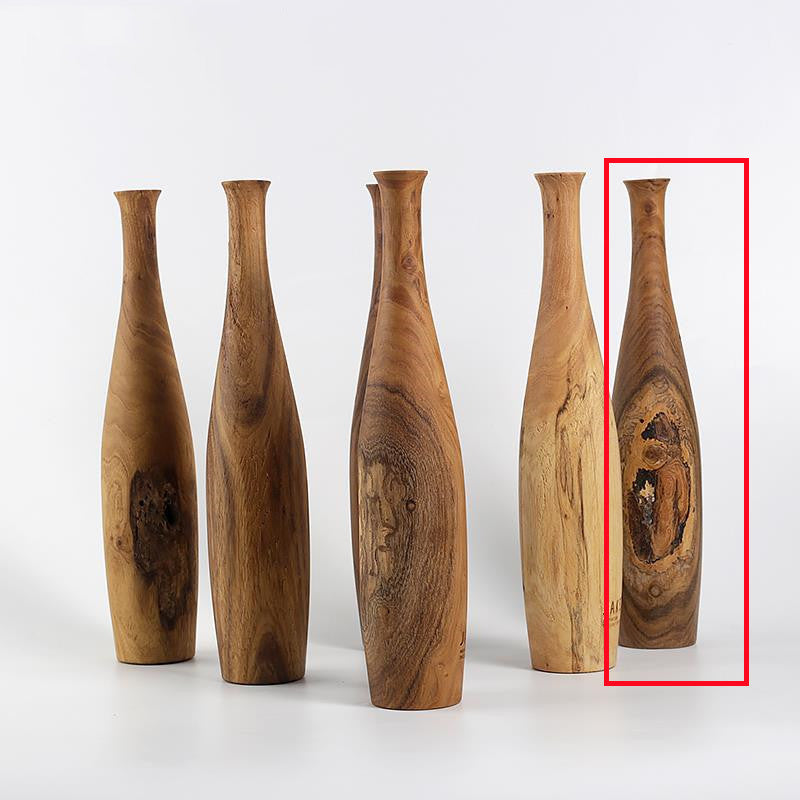 Wooden Vase Japanese Style Home Decoration Nordic