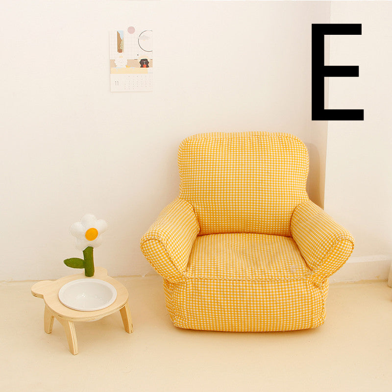 Pet Ceramic Bowl Wooden Stand Tall Cat Bowl Water Bowl