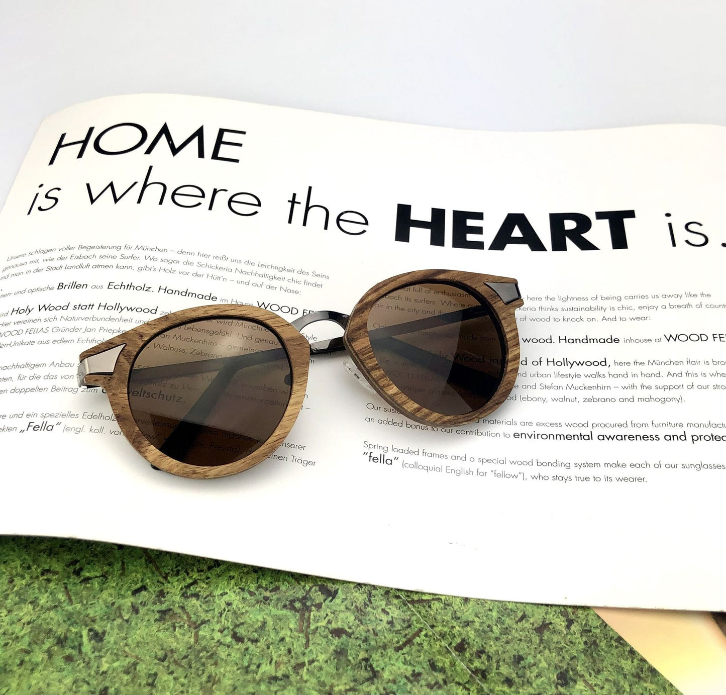 Rosewood Fashion Polarized Wood Sunglasses