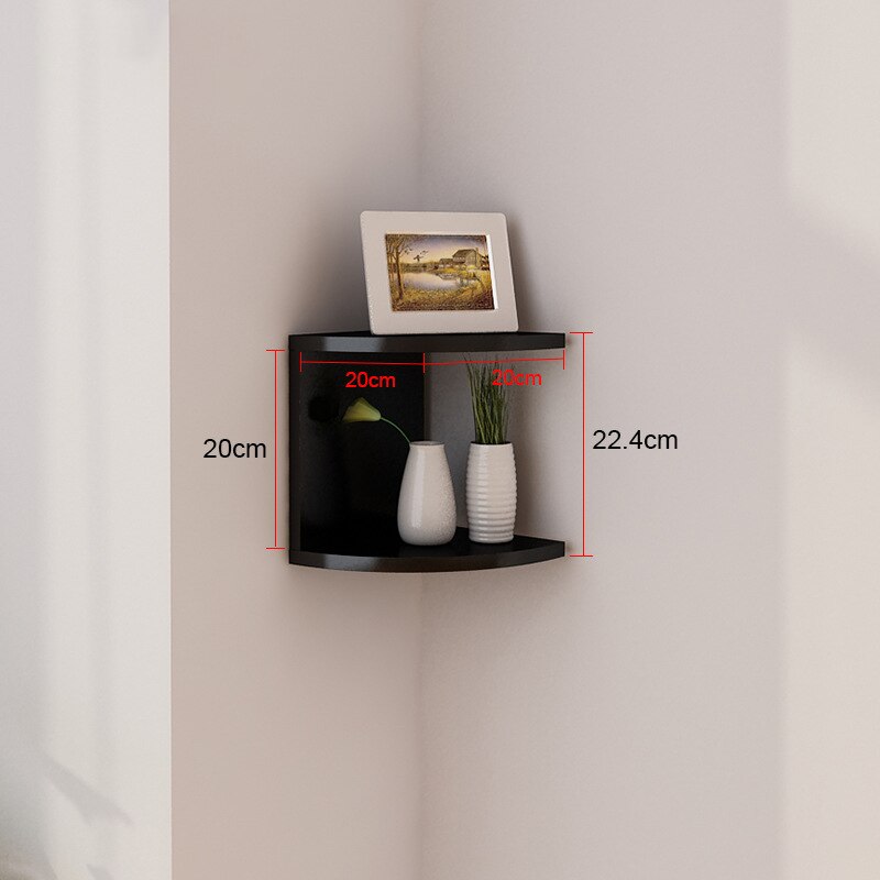 Corner Shelf Storage Rack Wall Hanging Wall Shelf Wall Corner Shelf Corner Triangle Partition