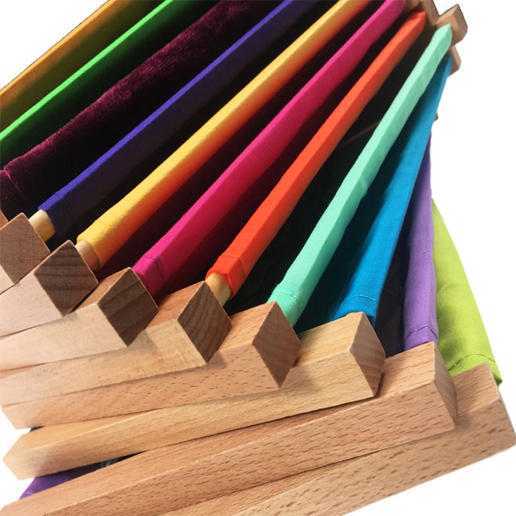 Wooden button frame toys