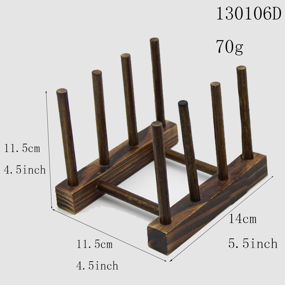 Wooden Bookshelf Home Decoration Storage Rack