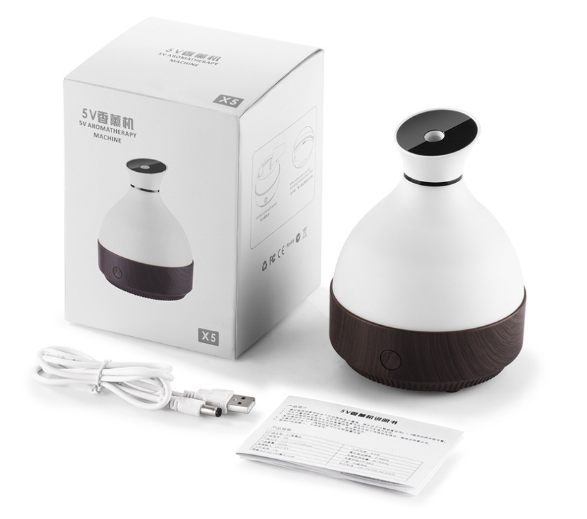 New Wood-grain USB Humidifier For Home Mute