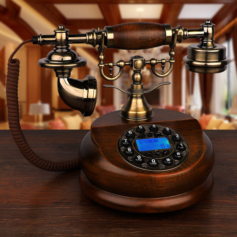 Solid Wood Retro Rotary Old Household Landplane