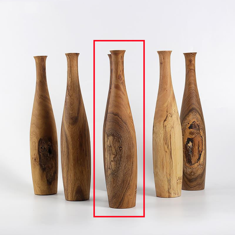 Wooden Vase Japanese Style Home Decoration Nordic