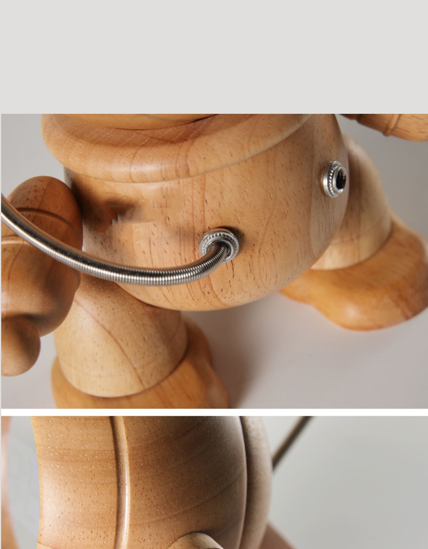 Several People Design Astronaut Solid Wood Electronic Alarm Clock