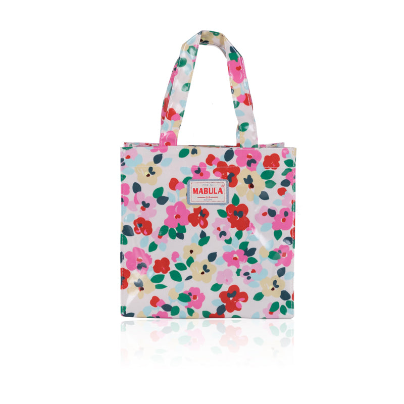 Plastic Flower Material Handy Shopping Bag Eco Bag Storage Bag