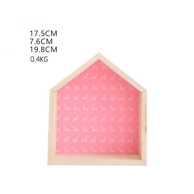 Room wall storage shelf decoration shelf