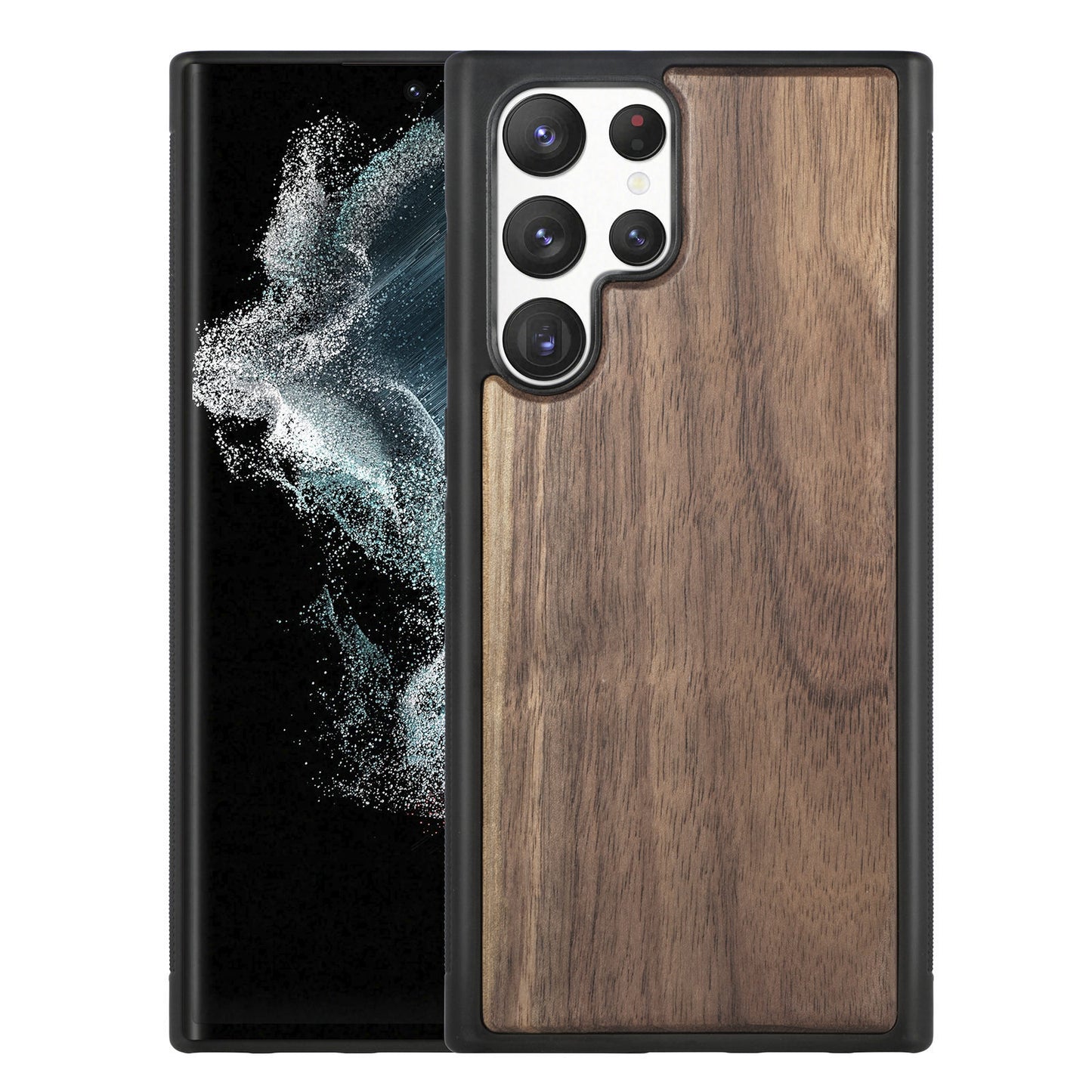 Home Fashion Simple PC Drop-resistant Wooden Phone Case