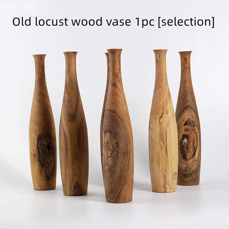 Wooden Vase Japanese Style Home Decoration Nordic