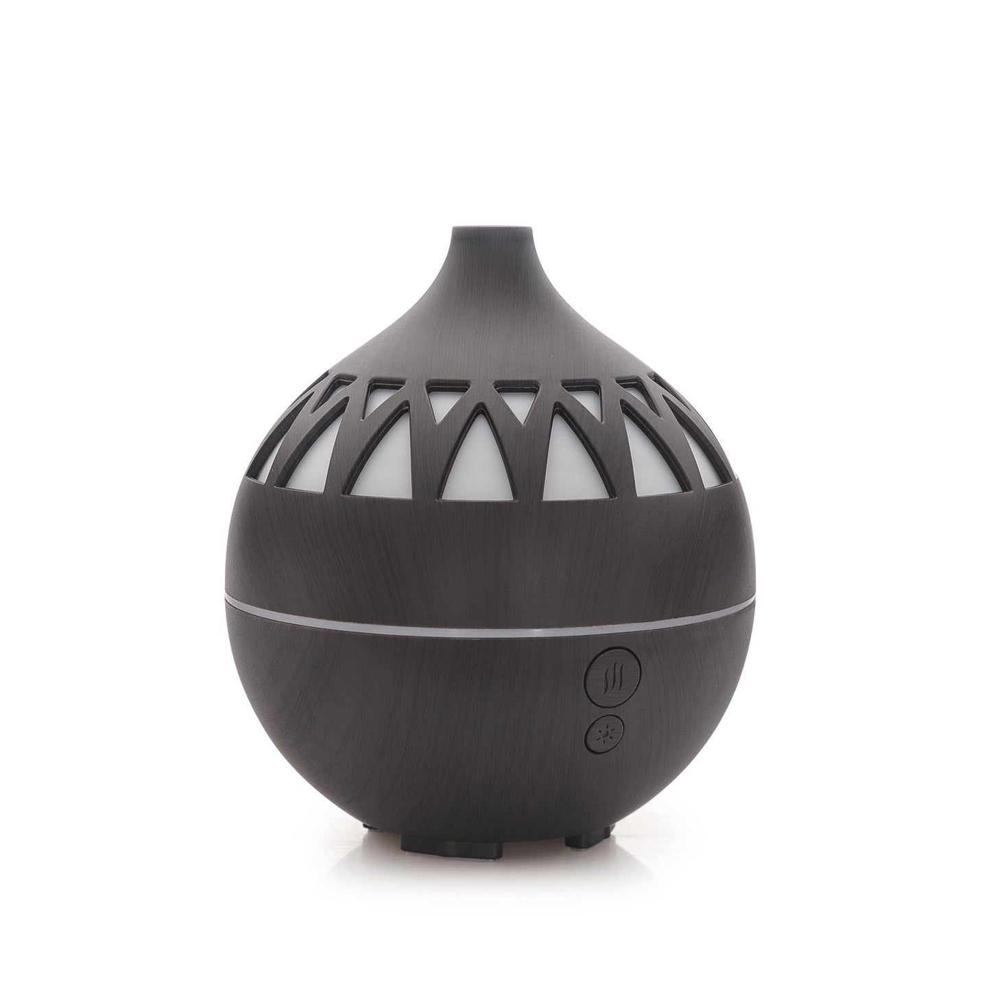 Hollow Wood Grain 5v Aroma Diffuser 180ml Mini