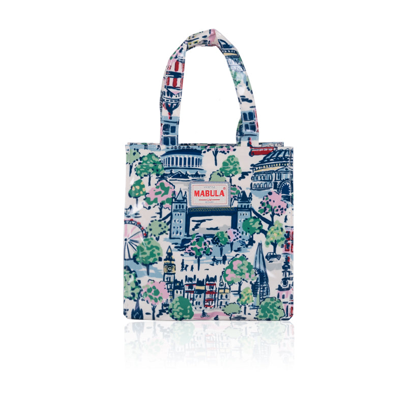 Plastic Flower Material Handy Shopping Bag Eco Bag Storage Bag