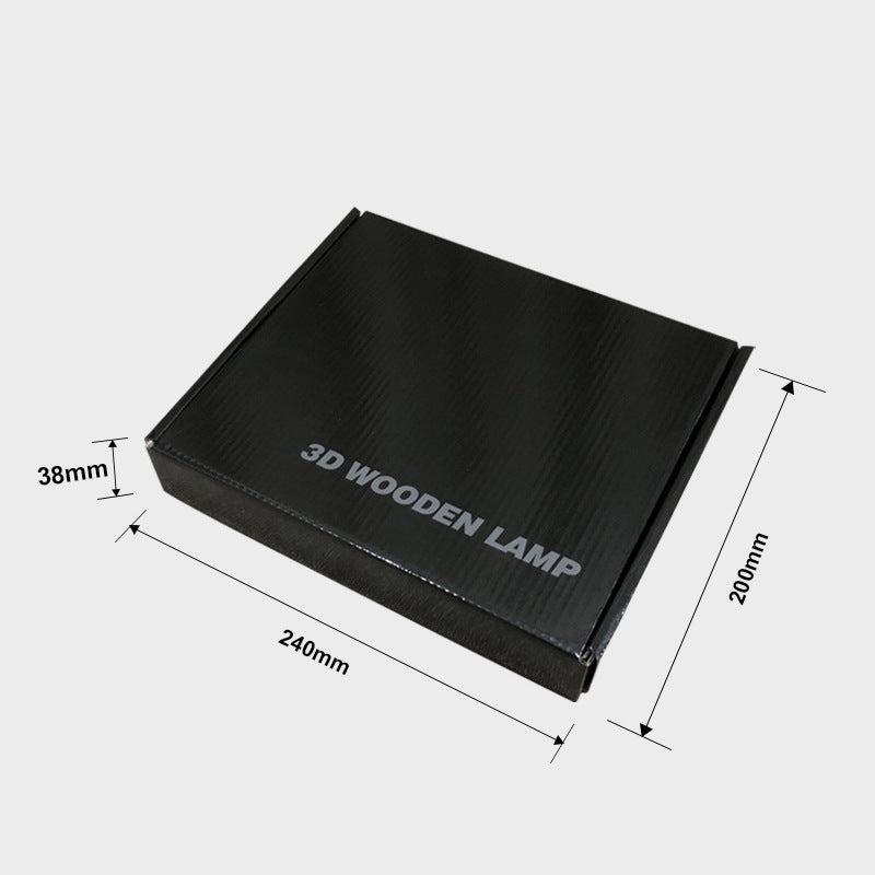 New Wood Creative Bedroom Bedside Decoration Night Light