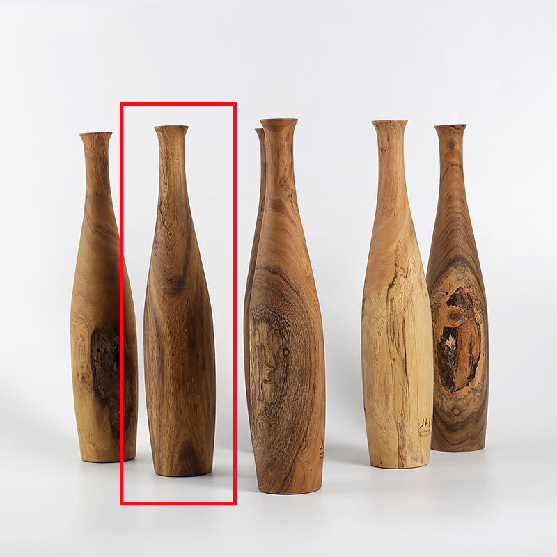 Wooden Vase Japanese Style Home Decoration Nordic