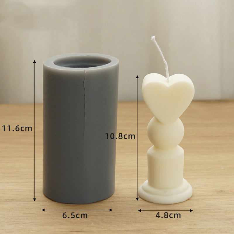 Aromatherapy Candle Aromatherapy Gypsum Silicone Mold
