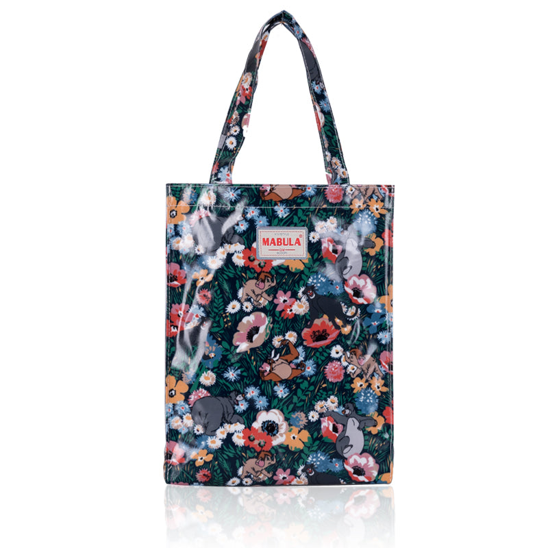 Plastic Flower Material Handy Shopping Bag Eco Bag Storage Bag