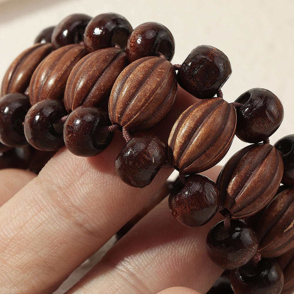 Vintage Handmade Wooden Bracelet Europe And America