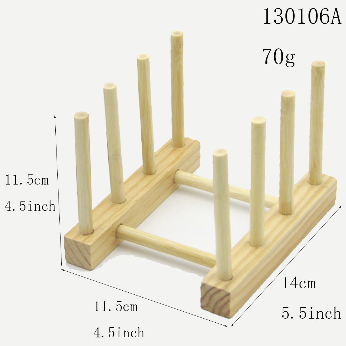 Wooden Bookshelf Home Decoration Storage Rack