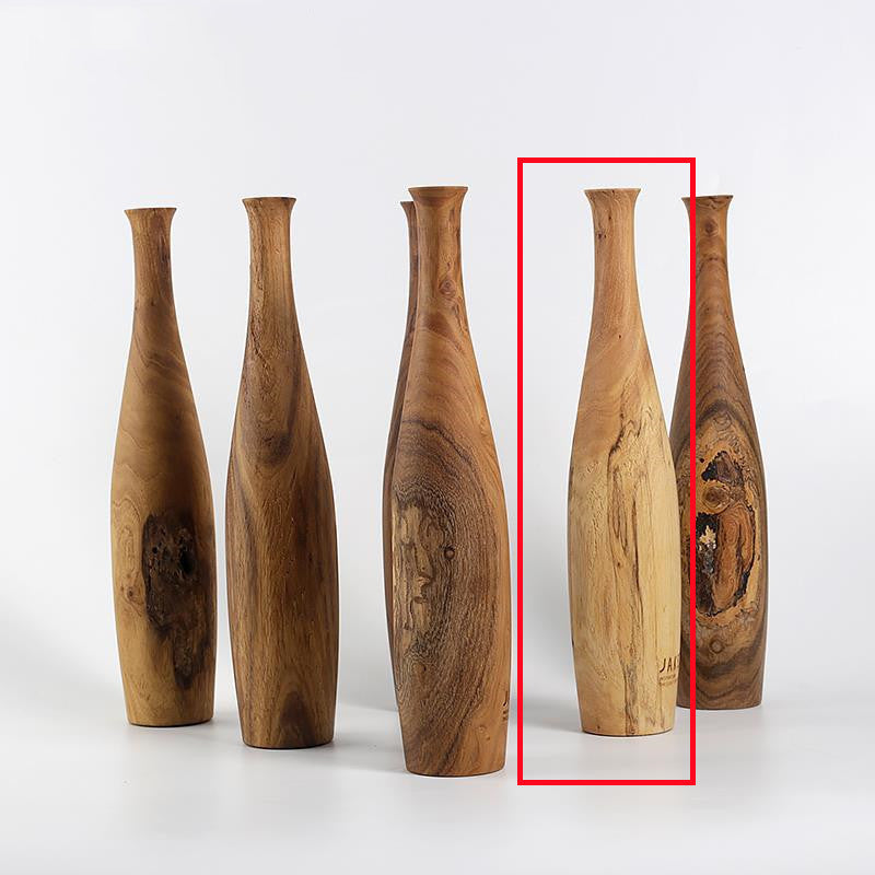 Wooden Vase Japanese Style Home Decoration Nordic