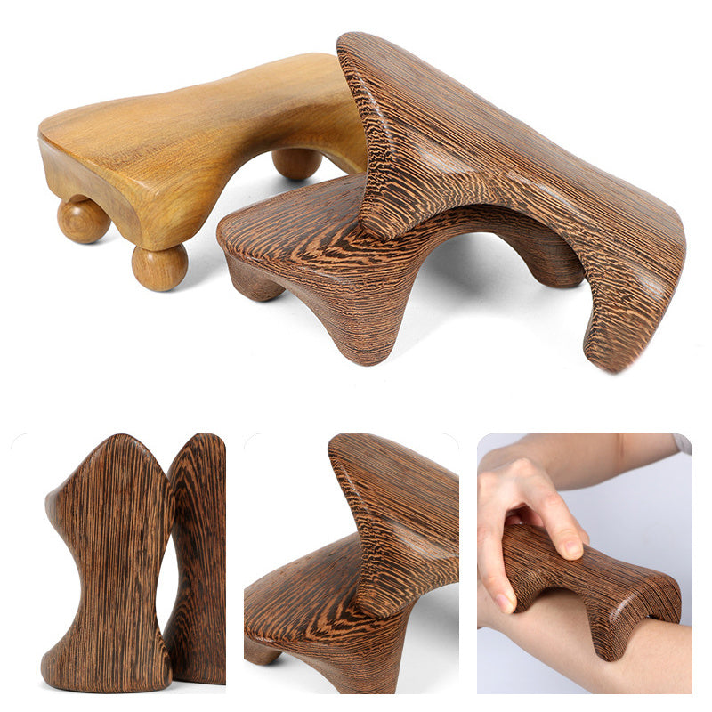 Natural Wooden Massage Dog Scraping Tablets