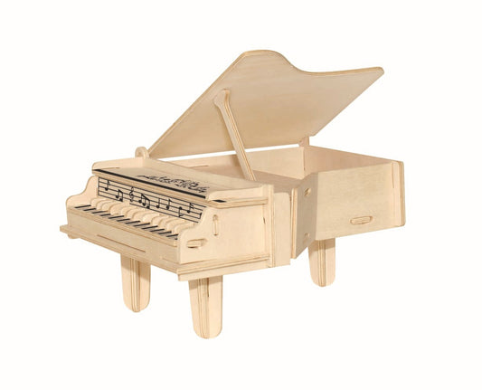 3D wooden piano puzzle