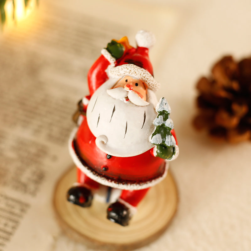 Shooting Of Desktop Christmas Decorations And Mini Decorations