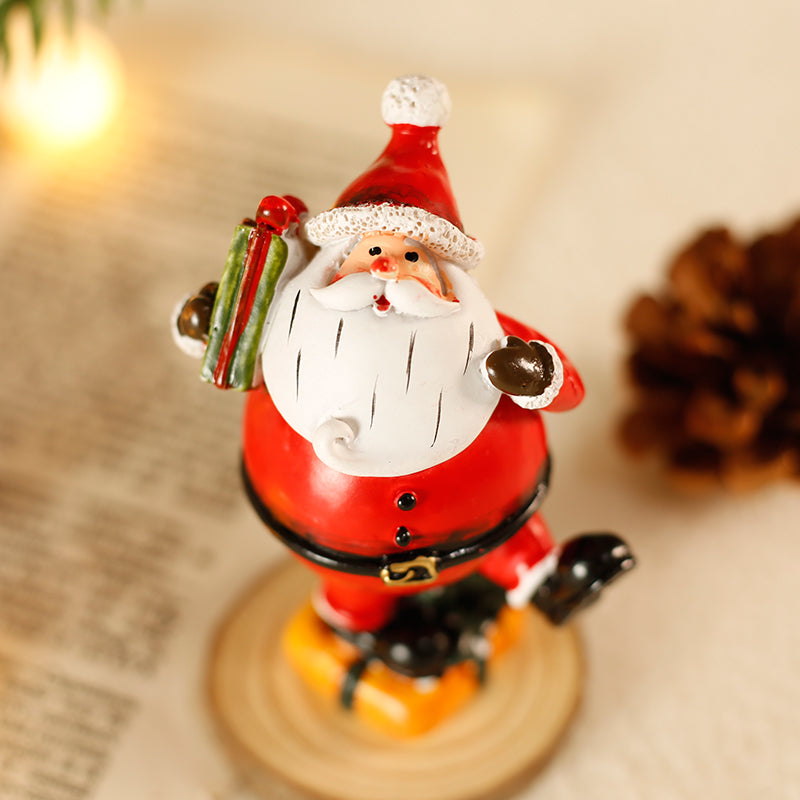 Shooting Of Desktop Christmas Decorations And Mini Decorations