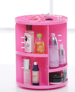 Best Selling Retail Items Wholesale Eco-friendly Plastic Makeup Storage 360