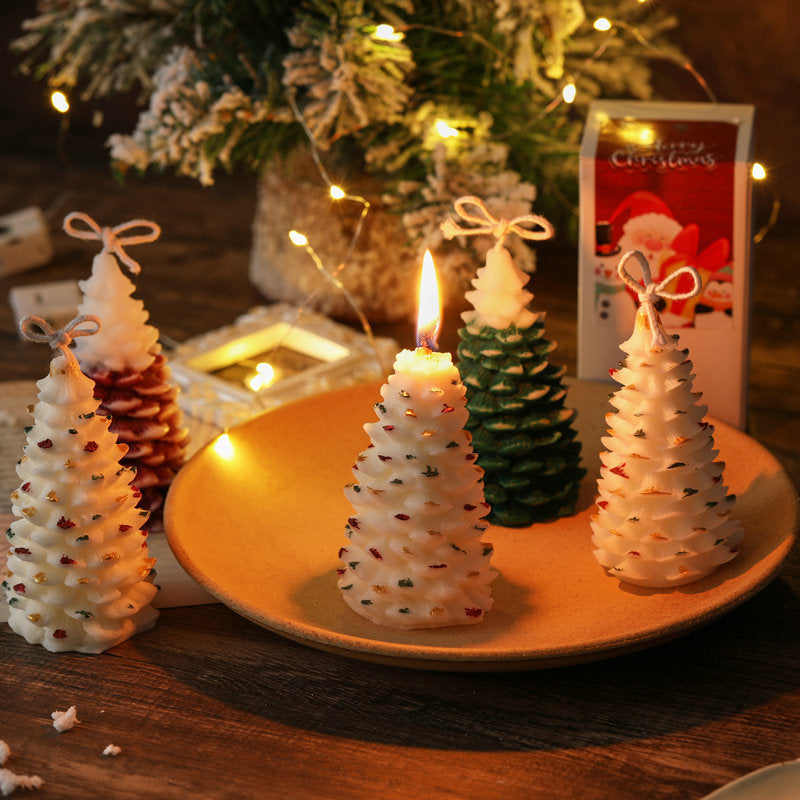 Christmas Soy Wax Aromatherapy Candle Diy Gift Christmas Gift Holiday Atmosphere Shooting Props