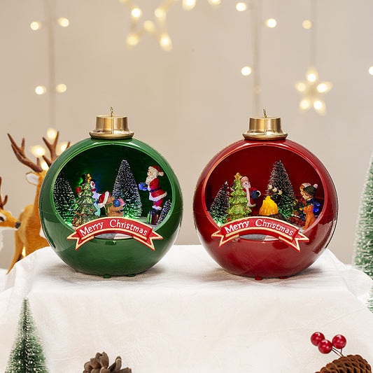 Ornament Snow House Decoration Christmas Gift