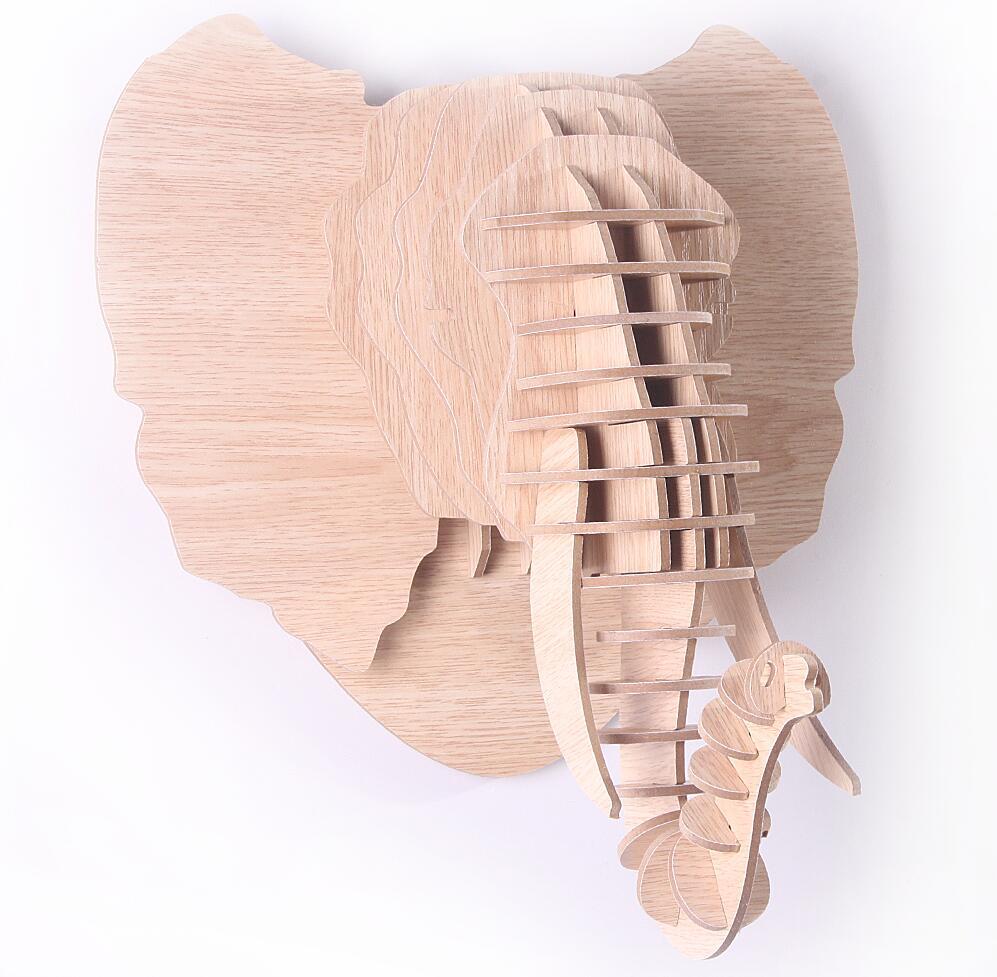 Wooden three-dimensional puzzle toy