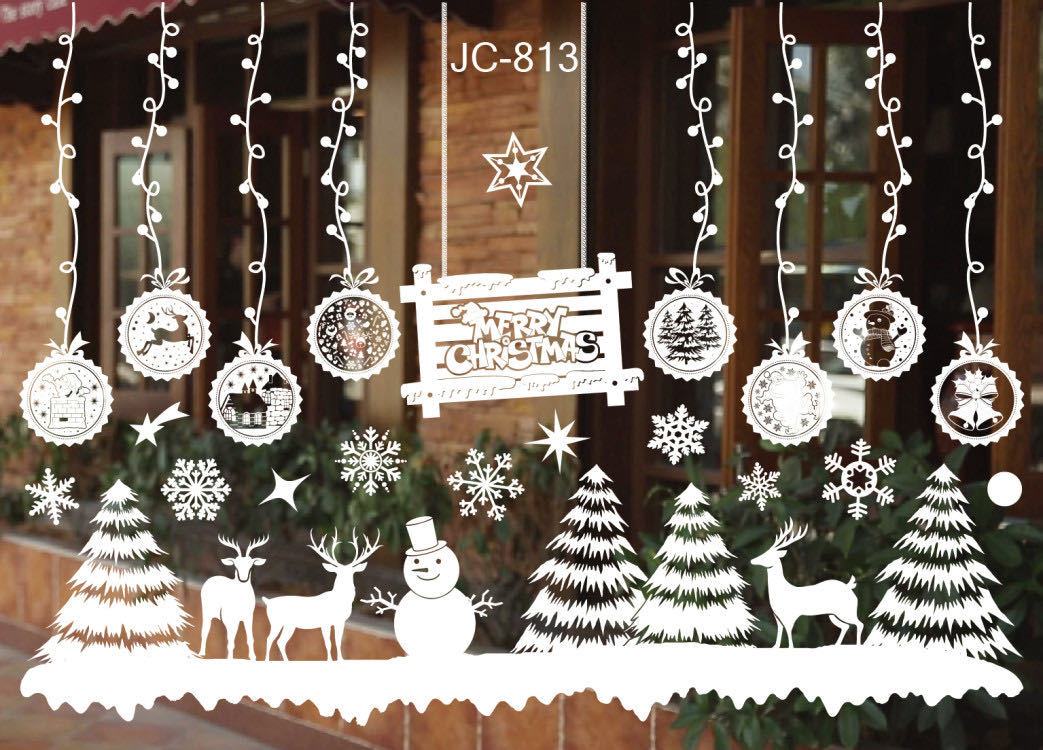 New Christmas Decorations Christmas Window Stickers