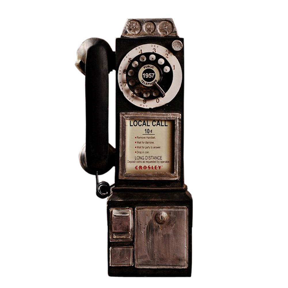 Home Decorations Craft Ornaments Old And Dirty Craftsmanship Telephone