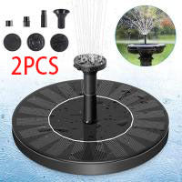 Solar Fountain  Outdoor Garden Classic Round