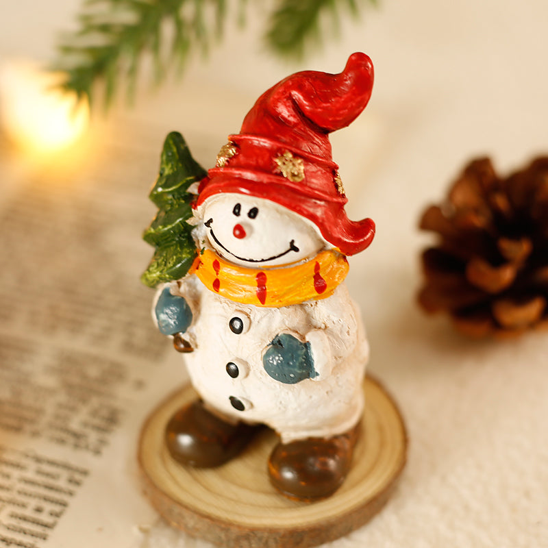 Shooting Of Desktop Christmas Decorations And Mini Decorations