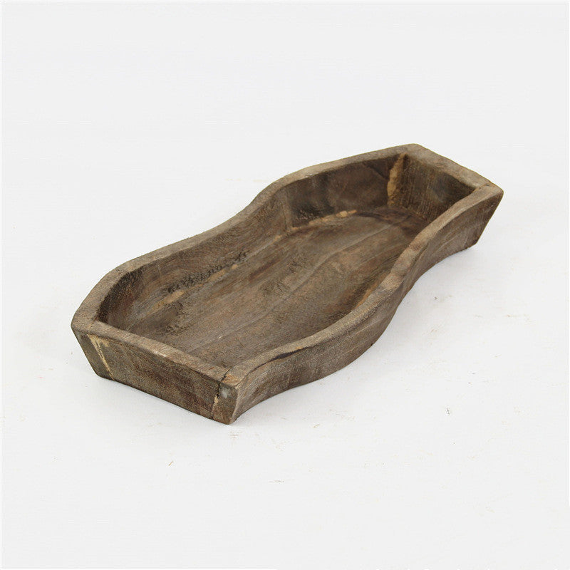 Fashion Personality Pure Handmade Wooden Tray