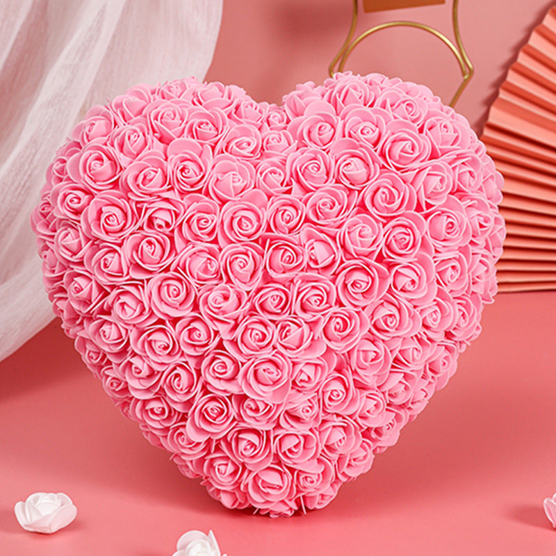 Eternal Peach Foam Flower Christmas Gift