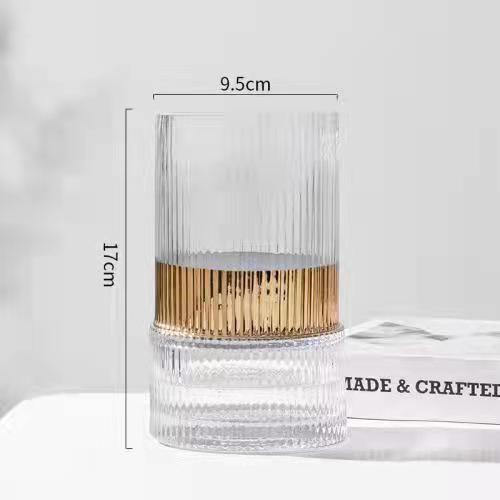 Simple Modern Glass Vase Transparent Hydroponic Flower Home Decorations