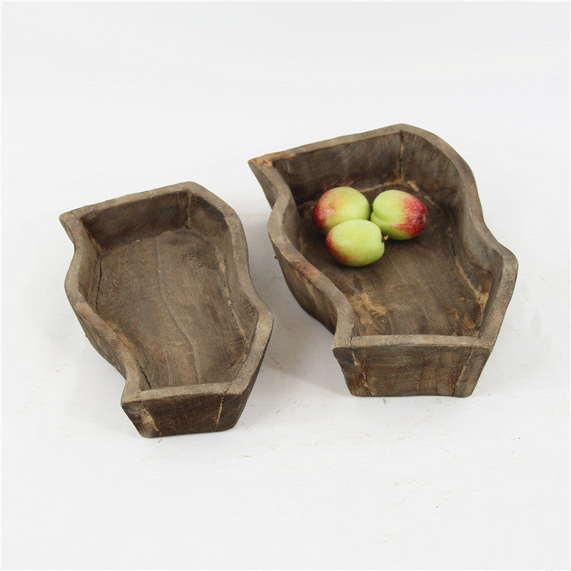 Fashion Personality Pure Handmade Wooden Tray