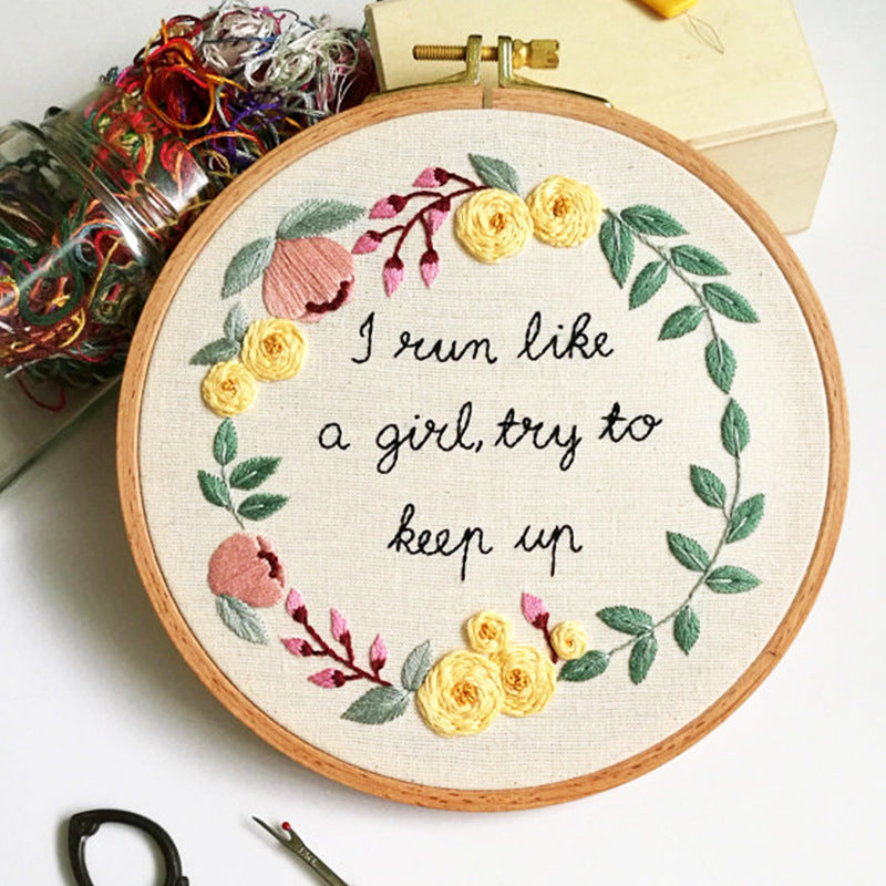 Embroidery handmade kit