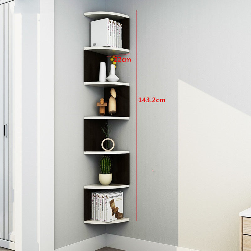 Wall Corner Shelf Corner Bookshelf Shelf Living Room Decoration Shelf Corner Wall Shelf Storage Rack