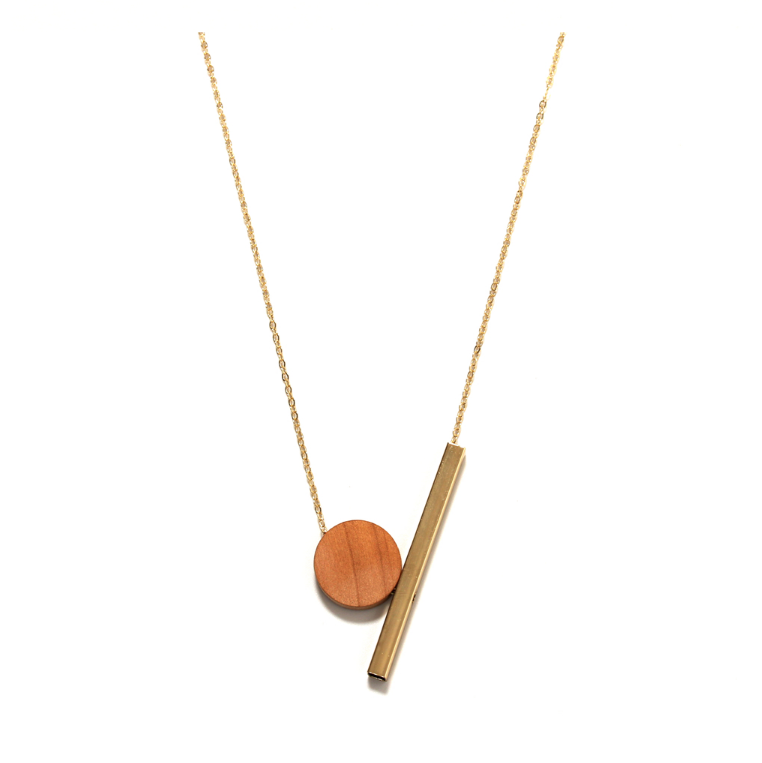 Wood Beads Necklace