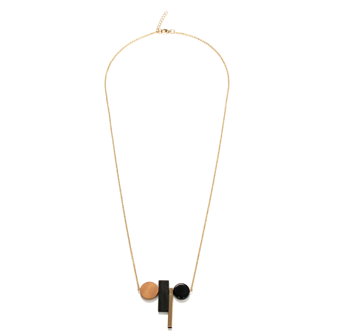 Wood Beads Necklace