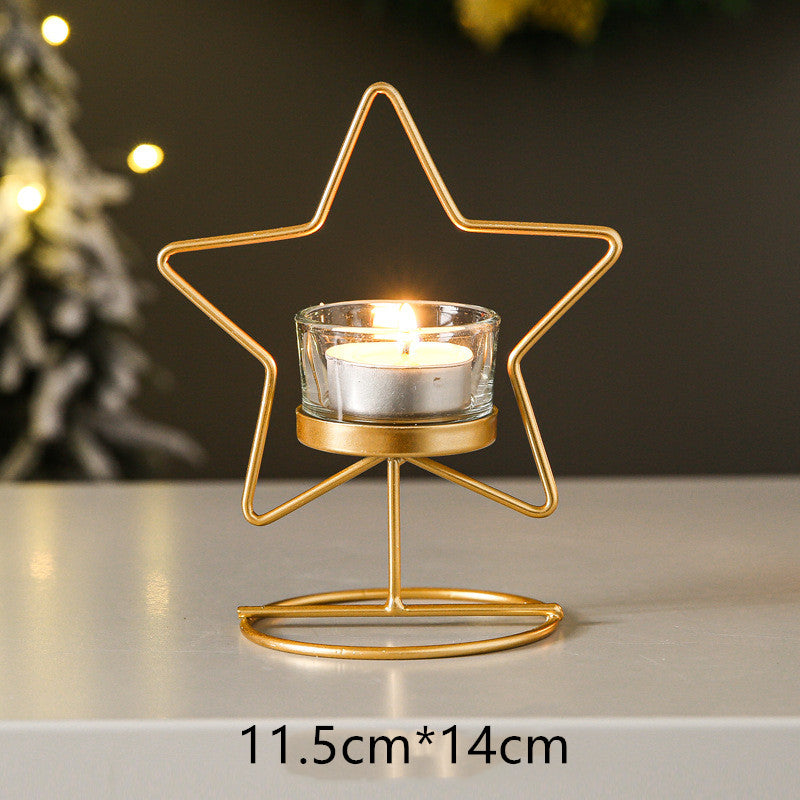 Nordic Aromatherapy Iron Candle Holder