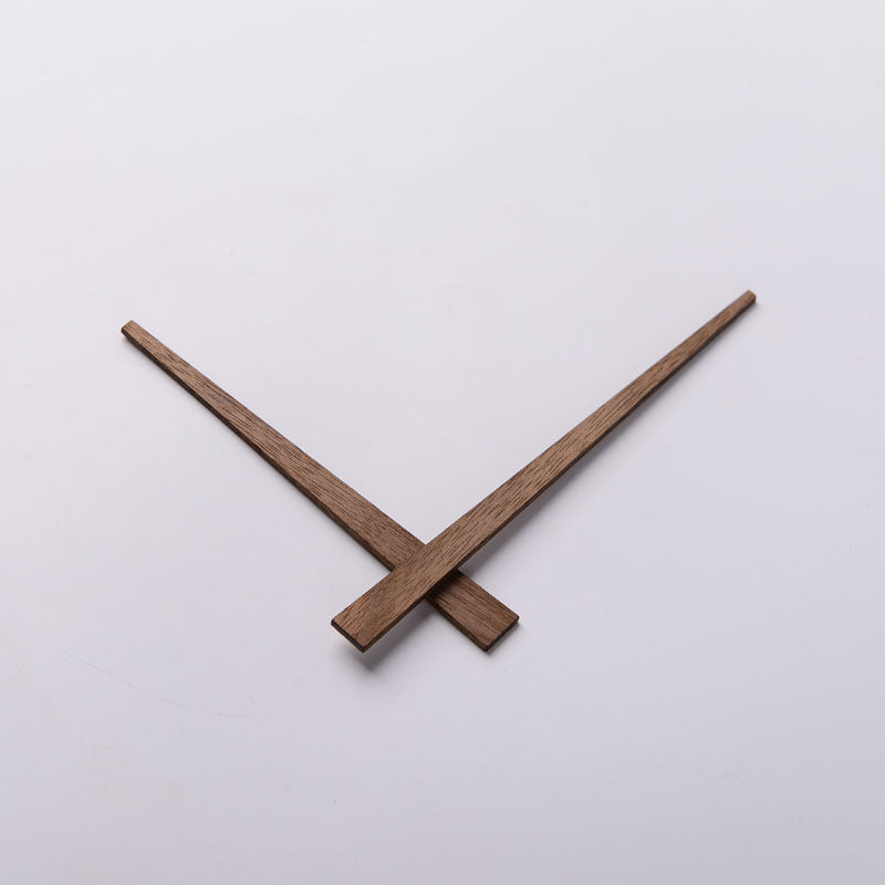 Walnut Solid Wood Wall Clock Pointer Wall Clock Accessories Hour Hand Parts