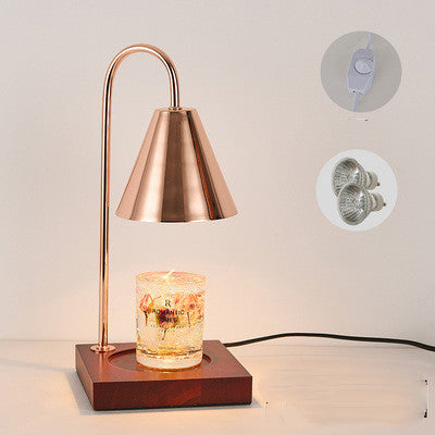 Log Aromatherapy Melting Wax Lamp Candle Essential Oil Candlestick Lamp