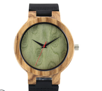 Simple Casual Wood Watch Men